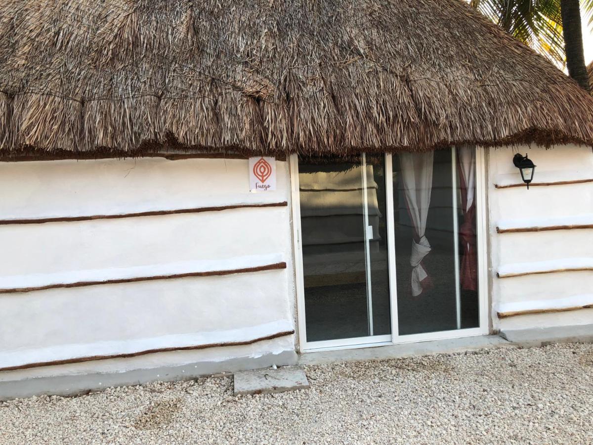 Cabanas Cinco Elementos Celestun Exterior foto